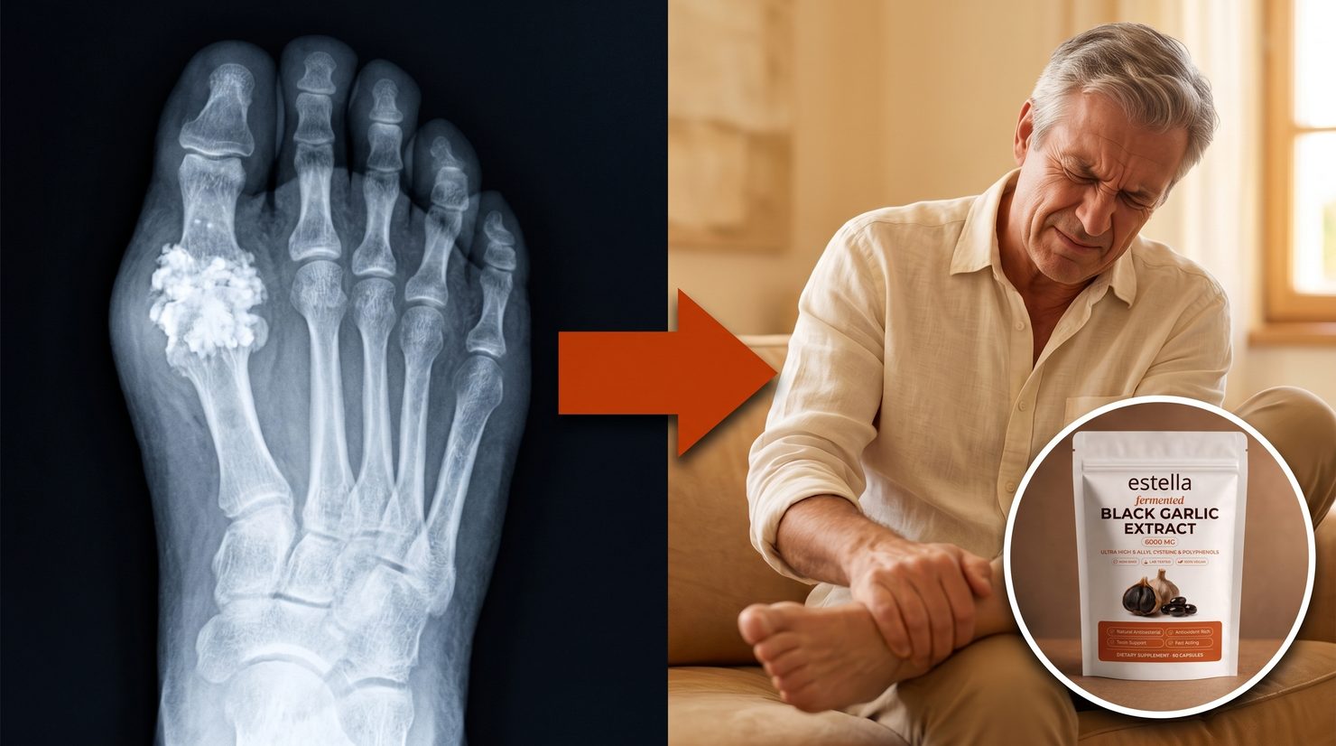 Man lacing his boot at the kitchen table